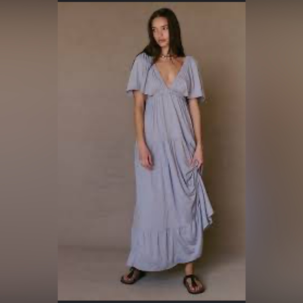 La La Maxi dress by Free people beach NWOT